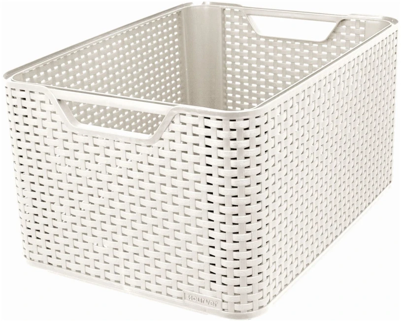 Daiktadėžė CURVER STYLE, 30 l, pilka, 43×32×23 cm