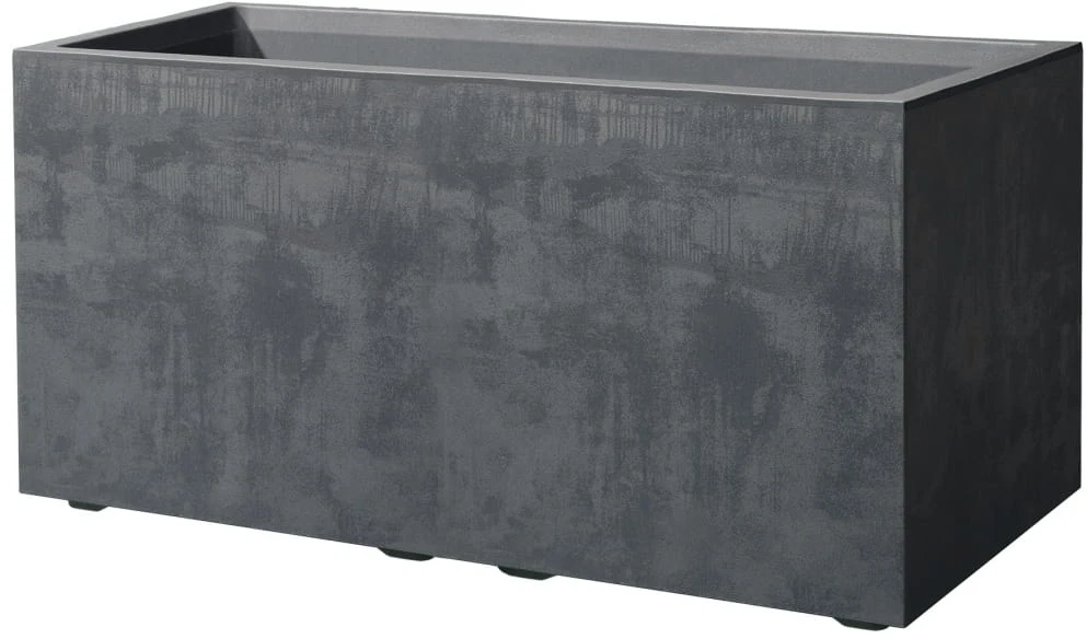 Vazonas Prosperplast URBI CASE BETON EFFECT N, CEN-81337, antracito spalvos