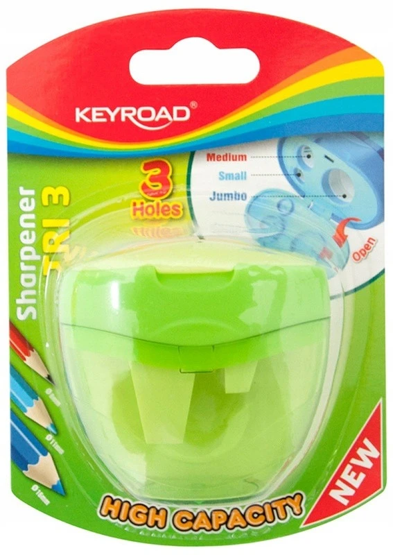 Drožtukas Keyroad, 3 skylių, su konteineriu