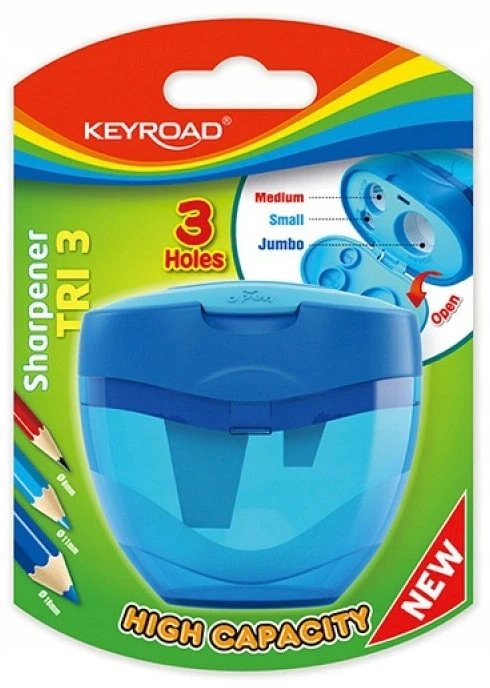 Drožtukas Keyroad, 3 skylių, su konteineriu