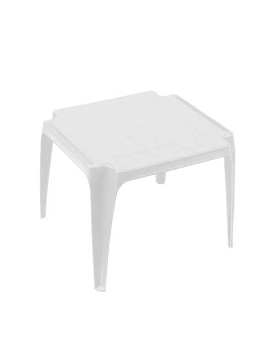 ProGarden Plastikinis vaikiškas staliukas TAVOLO BABY, 55 x 50 x 44 cm, baltos sp.