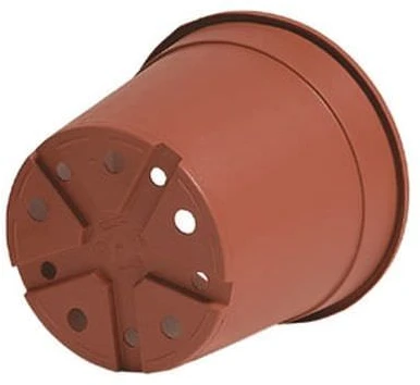 Nicoli 3l vazonas CONTAINER IME 18cm rudas