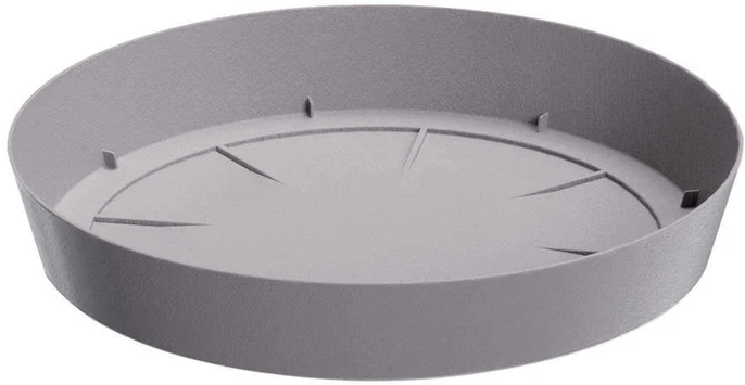 Prosperplast Plastikinis vazonas MILLY ROUND, antracito sp., 11 x 10 cm