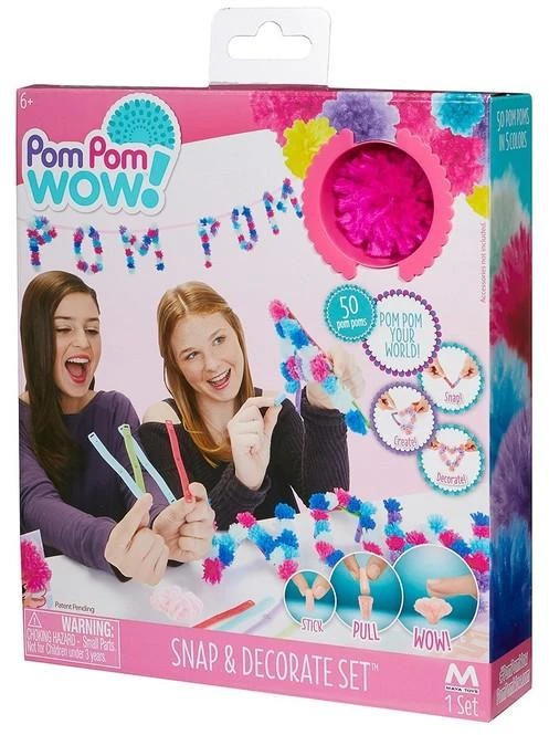 TM Toys POM POM WOW dekoravimo rinkinys, 48535