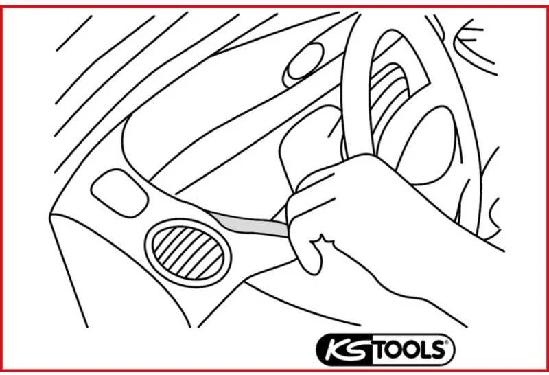 Spec. nuimtuvų kompl., 5 vnt., KS Tools