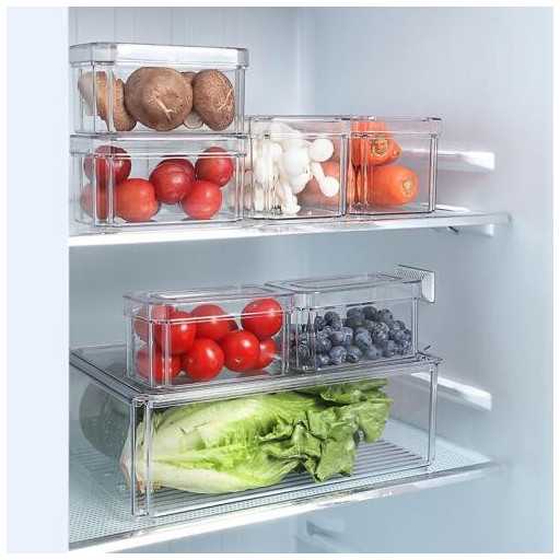 Plastikinių talpų rinkinys Nordic Quality 7 vnt / 2360037