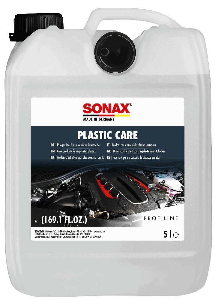 SONAX Plastiko priežiūros priemonė Plastic Care, 5L 205500
