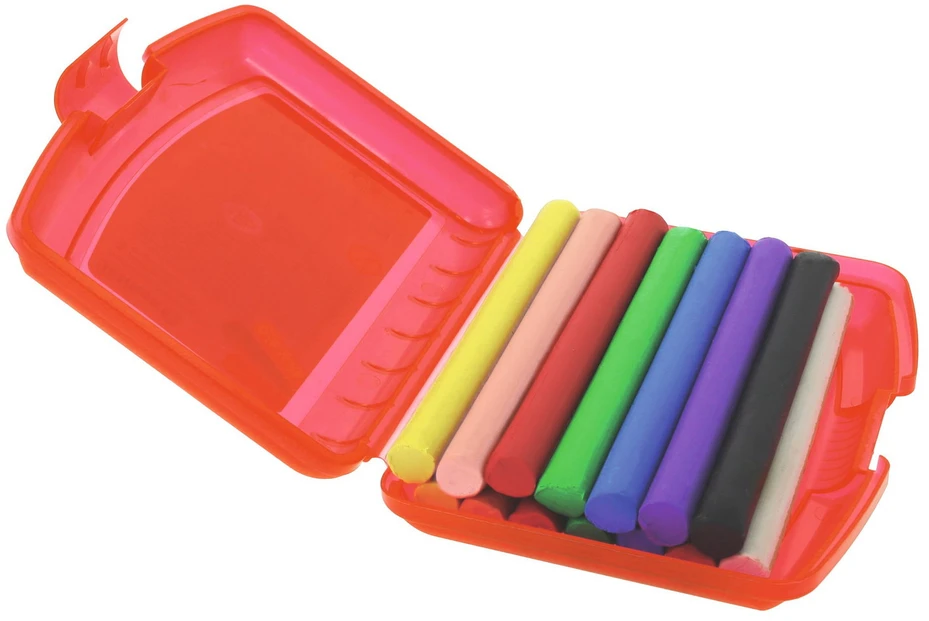 Pelikan Plastilinas 10sp 240g raudonoje dėžutėje