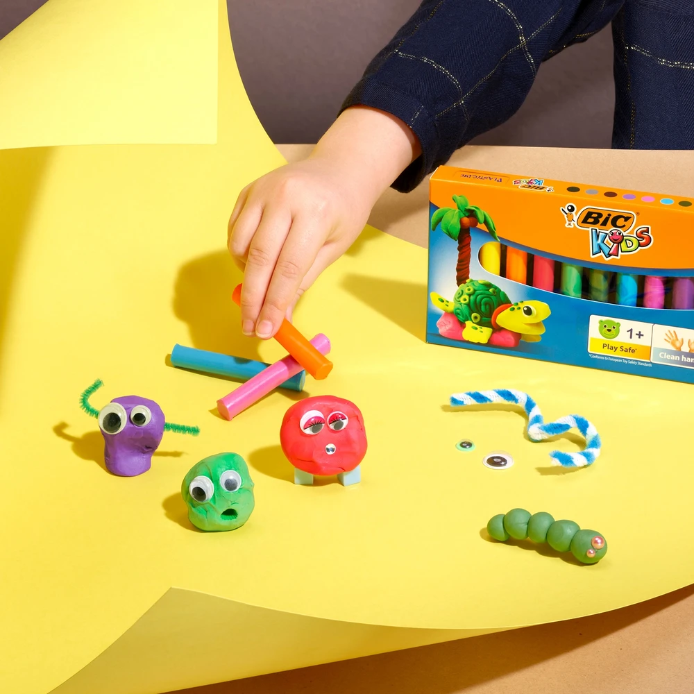 Bic Plastilinas 12 spalvų, 485495