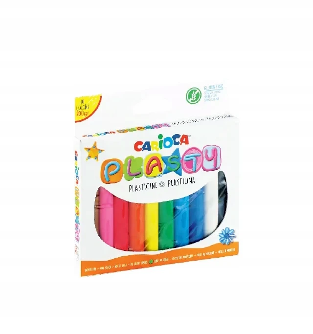 Plastilinas CARIOCA, 10 spalvų