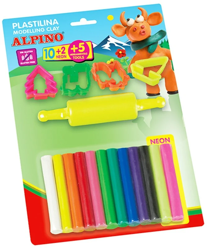 Plastilinas Colorino Kids 24 spalvų