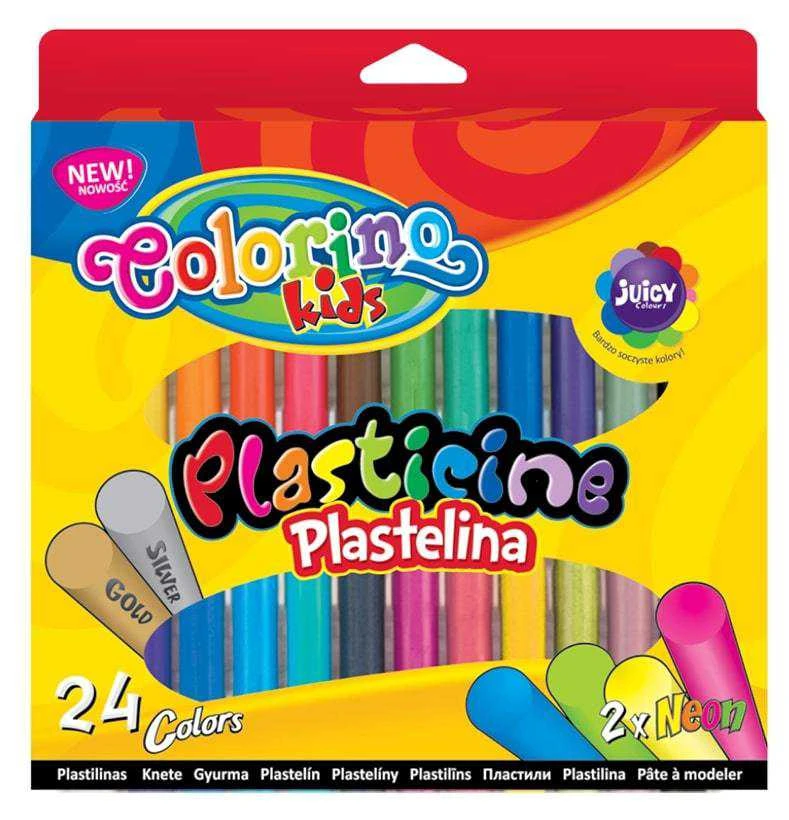 Plastilinas Colorino Kids 24 spalvų