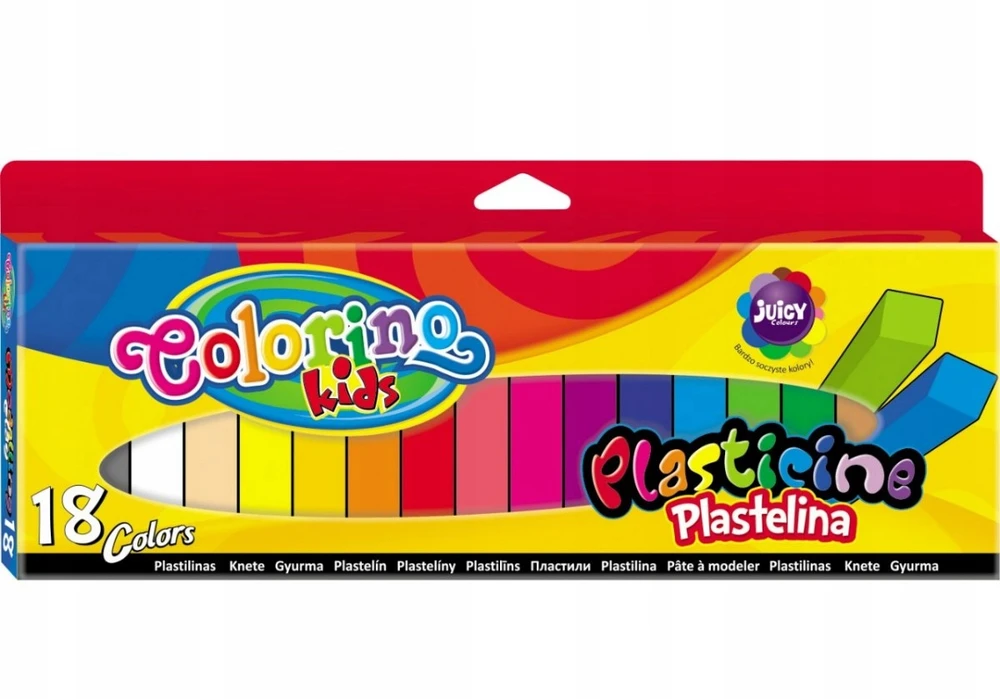Plastilinas COLORINO 42659PTR, 18 spalvų