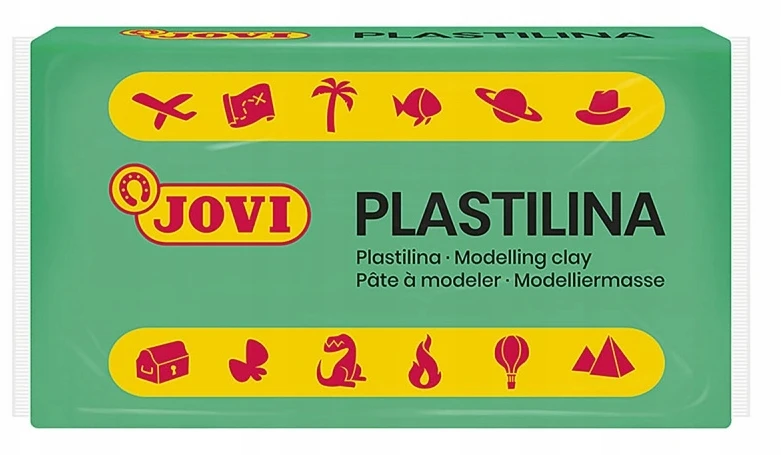 Plastilinas JOVI, 10 spalvų po 50 g