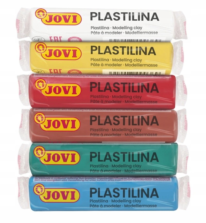 Plastilinas Jovi, 6 spalvos