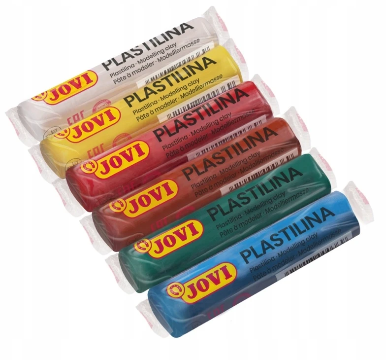 Plastilinas Jovi, 6 spalvos