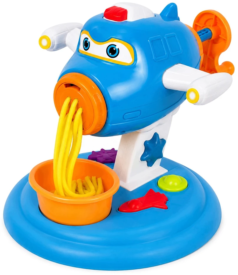 Plastilinas lipni masė makaronų gaminimo mašinėlė rinkinys vaikams 38 elementai „click4toys“