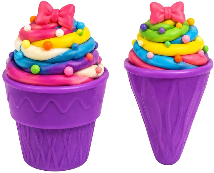 Plastilinas lipni masė makaronų gaminimo mašinėlė žirafa ledai formelės rinkinys vaikams 31 elementas „click4toys“
