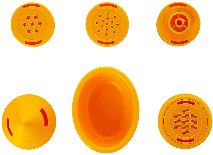 Plastilinas lipni masė makaronų gaminimo mašinėlė rinkinys vaikams 38 elementai „click4toys“