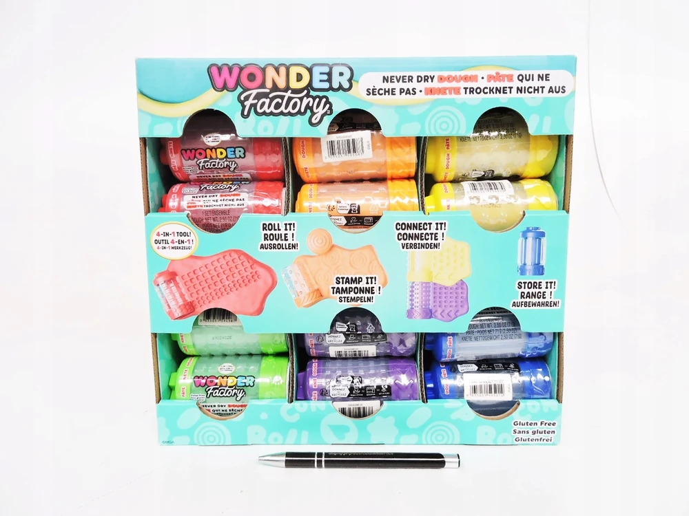 MGA Modelino masė Wonder Factory geltona 594970