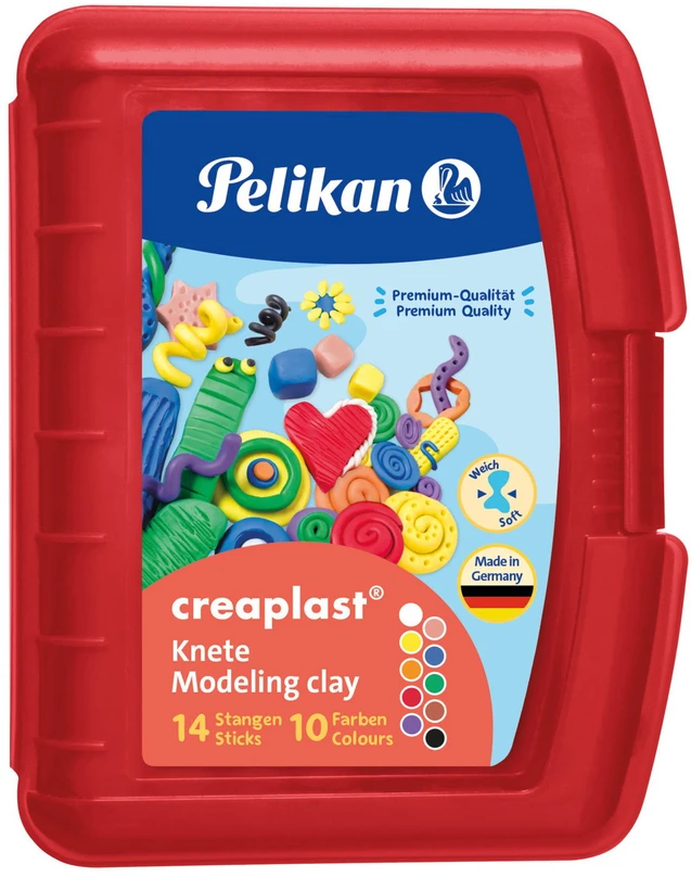 Plastilinas Zibi 1.ZB6232, 10 spalvų