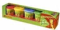 Plastilino rinkinys EASY Creative 4 spalvos + 1 papildoma (140 g)