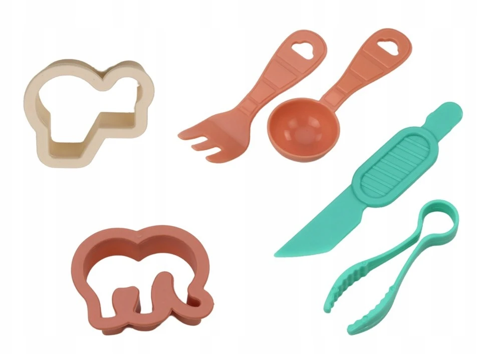 Kūrybinis plastilino rinkinys Lean Toys Virtuvė