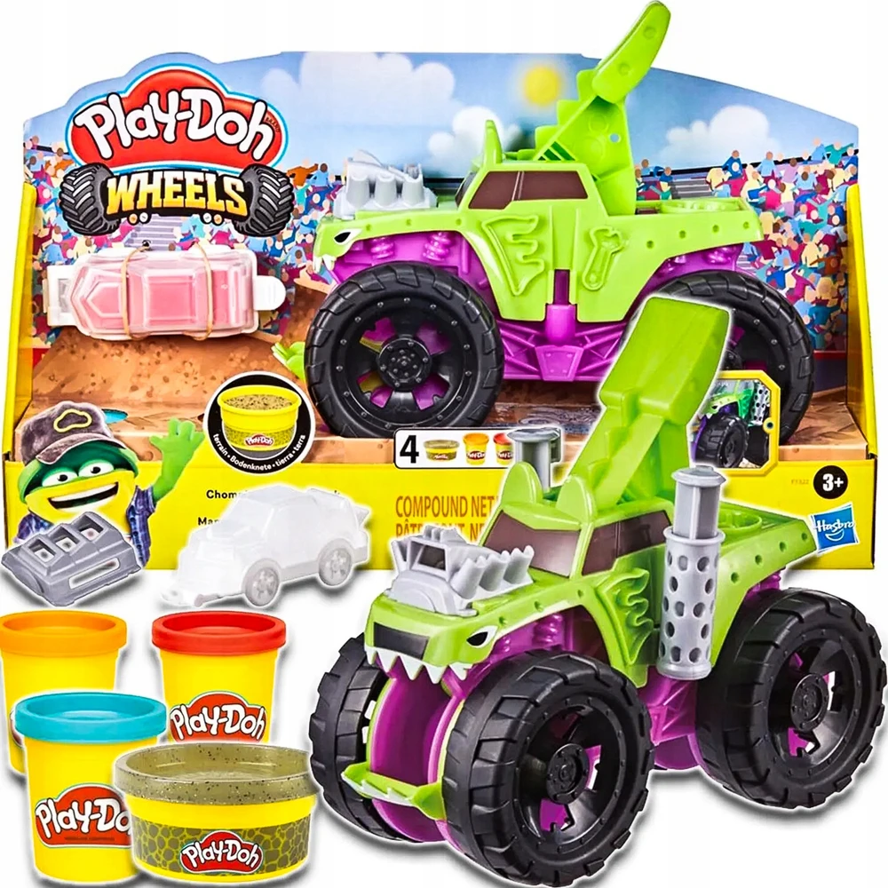 Plastilino rinkinys Play-Doh Monster Truck