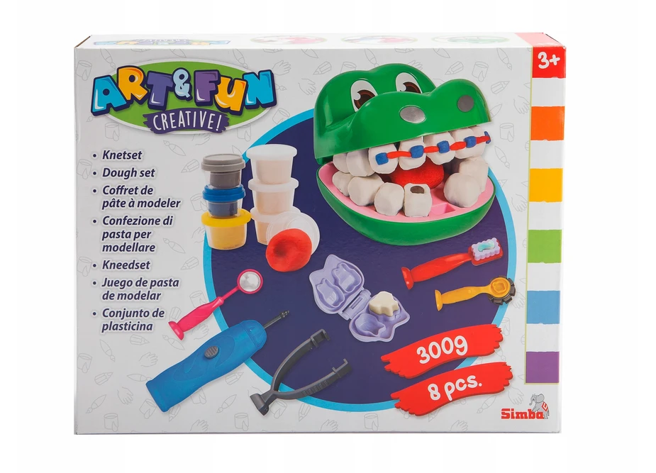 Plastilino žaidimas Simba Krokodilas