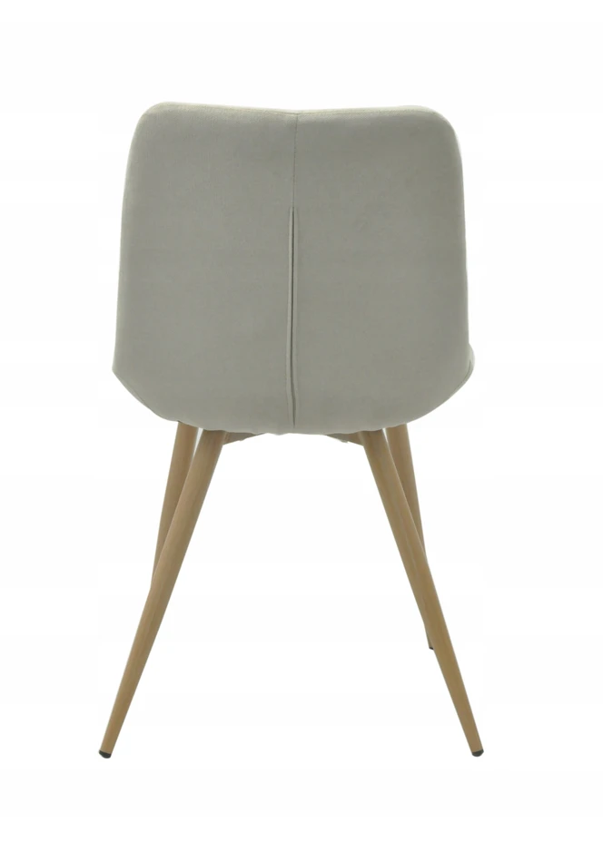 Platan Sofa OSLO BEIGE minkšta, dygsniuota kėdė valgomajam, virtuvei, svetainei