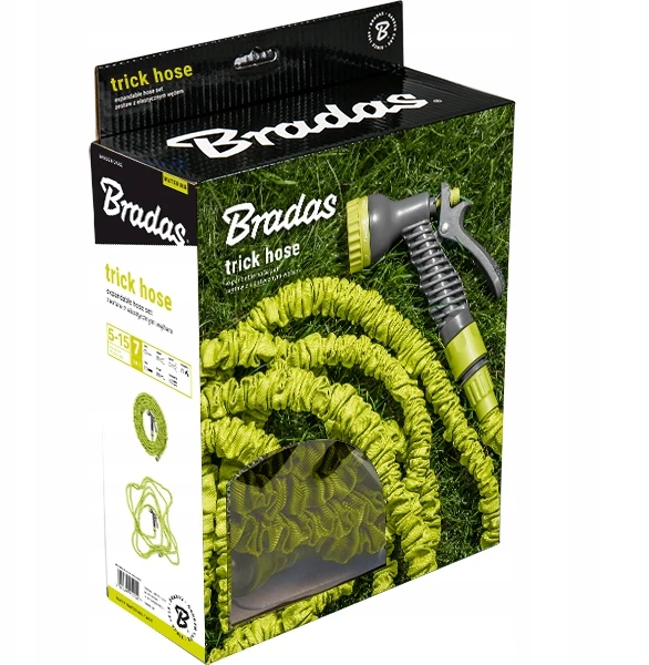 Plataus profilio sodo žarna 7,5–22 m + žarnos pistoletas, WTH722GR