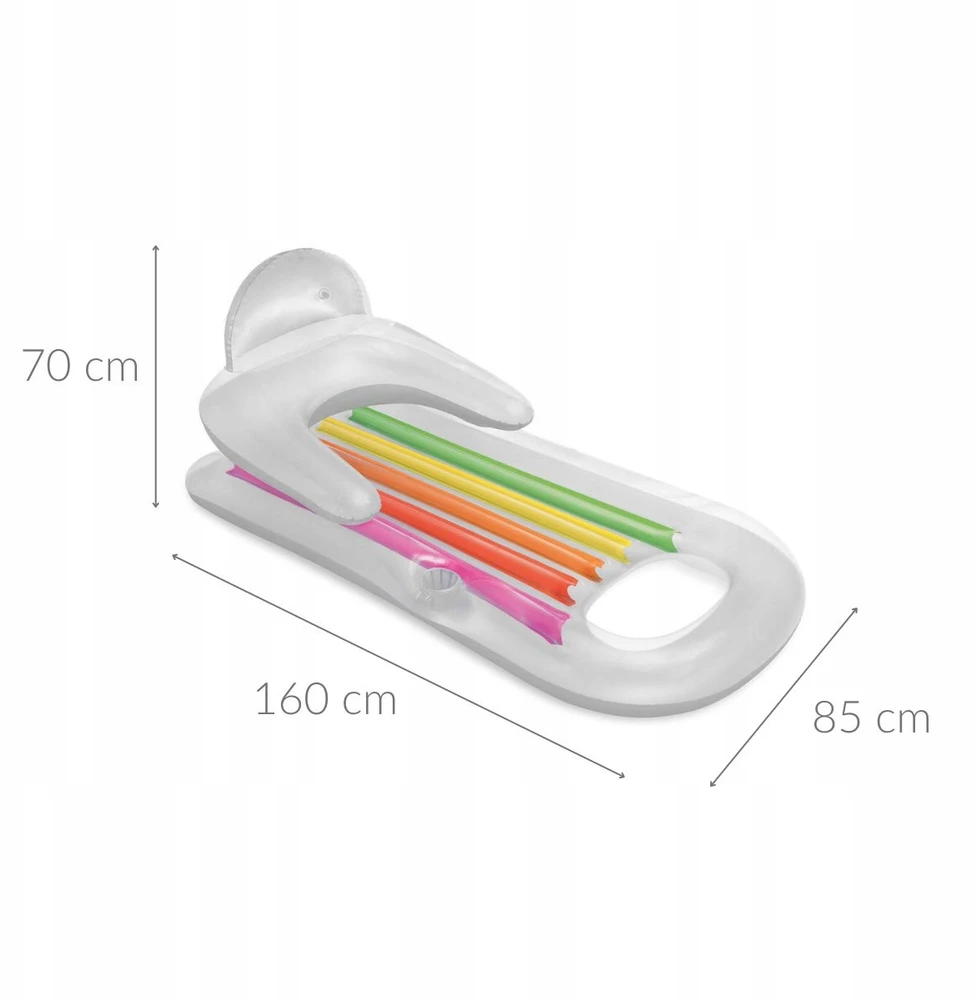 Plaukimo kėdė su atlošu, INTEX