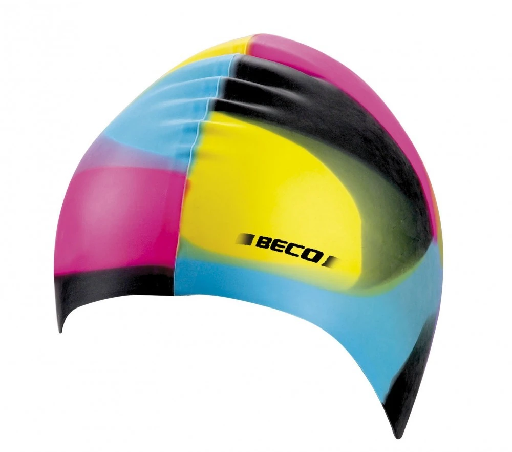 Beco beermann Kepuraitė plauk. unisex silikon. BECO 7391 199 baltas/mul