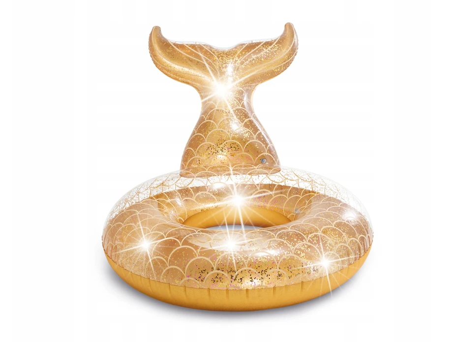 Plaukimo ratas Mermaid Tail Intex, 175 X 119 cm