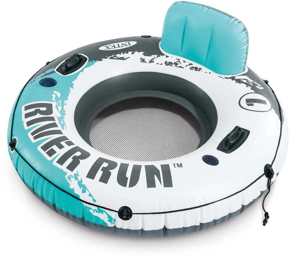 Plaukimo ratas „River Run“, 135 cm, 2 rankenos, Intex, 56825