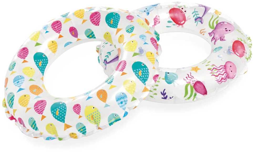 Plaukimo ratas „Underwater World“ 61 cm INTEX 59241