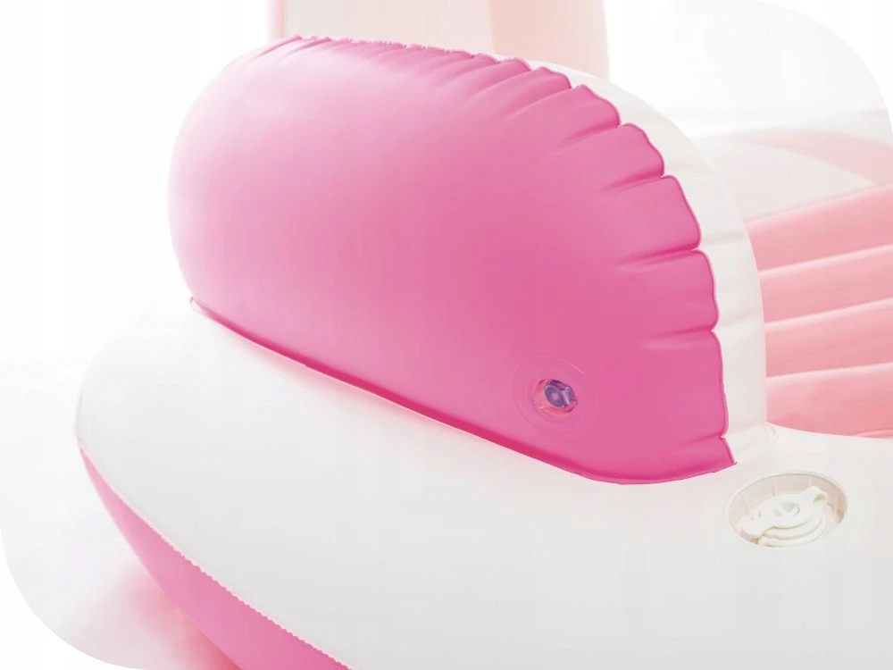 Plaukiojantis paplūdimio čiužinys su baldakimu Rožinis PARADISE Intex 57804 MODELIS 2025