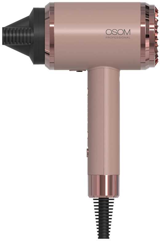 Plaukų džiovintuvas OSOM Professional Rose Gold Plaukų džiovintuvas OSOM6800RGHD, rožinio aukso spalvos, 1800 W
