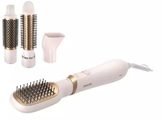 BaByliss AS126E plaukų formavimo šukos Karšto oro šepetys Garinis Juoda 2,2 m 1000 W