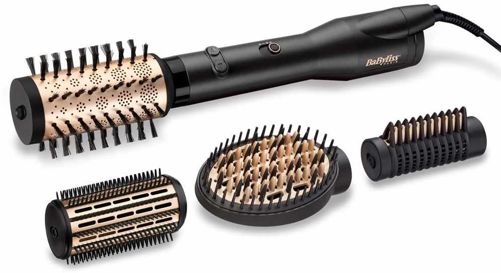 BaByliss AS970E plaukų formavimo šukos Plaukų modeliavimo rinkinys Šiltas Juoda 2,5 m 650 W
