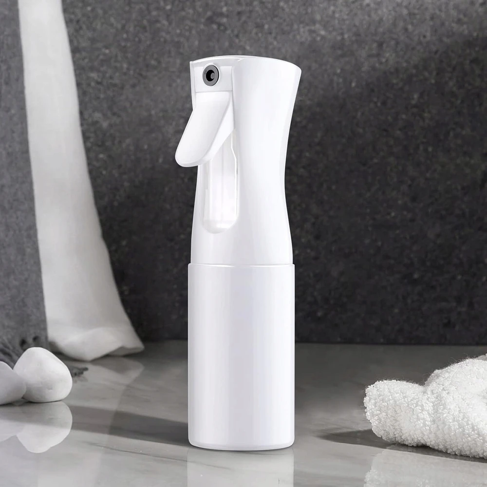 PLAUKŲ LAKŠKAS 200 ml NUOLATINIS MIGLAS ERGONOMIC Baltas purškiklis