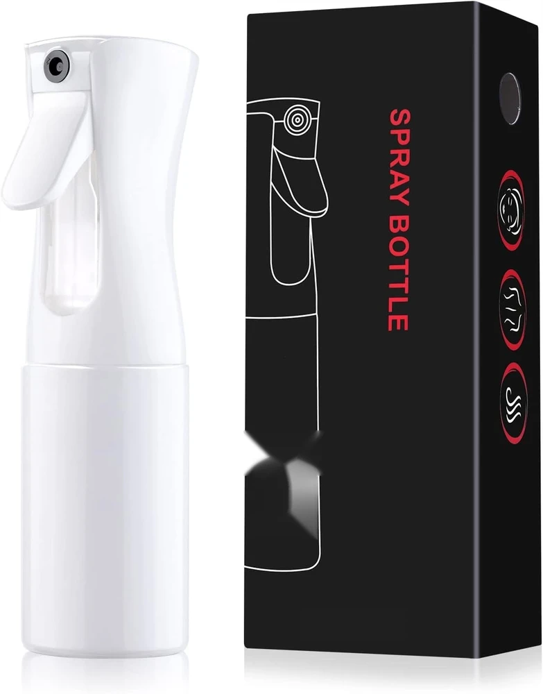 PLAUKŲ LAKŠKAS 200 ml NUOLATINIS MIGLAS ERGONOMIC Baltas purškiklis