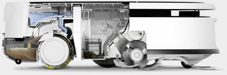 Plaunantis dulkių siurblys robotas KARCHER RVF 7 Comfort
