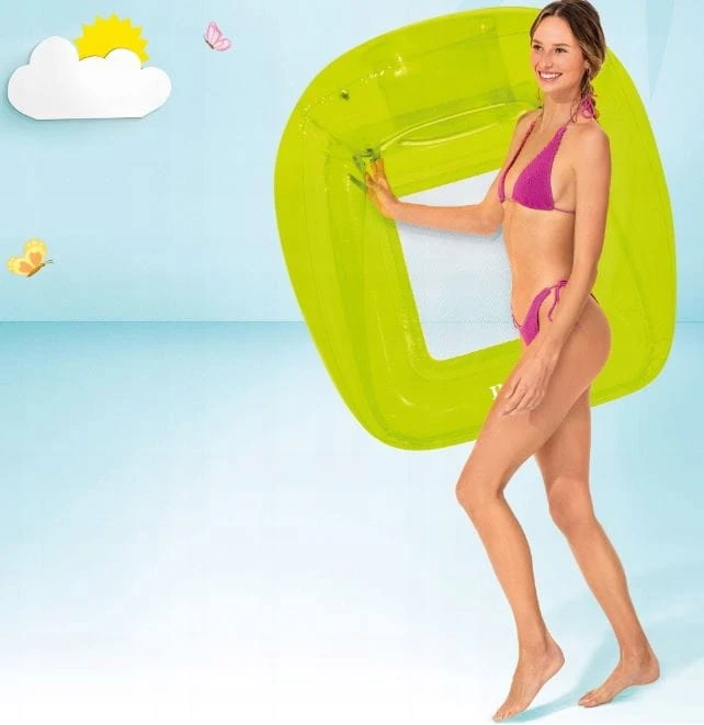 Pripučiamas čiužinys 104x102cm plaukimui 56802 INTEX mix kaina už 1 vnt.