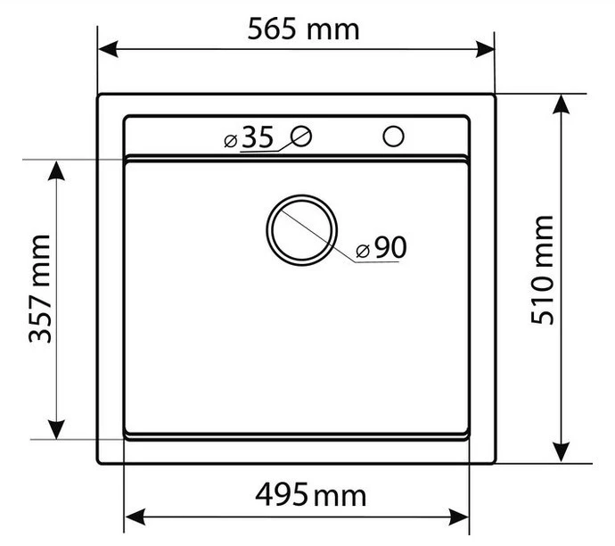 Plautuvė AquaSanita SQQ100-601W