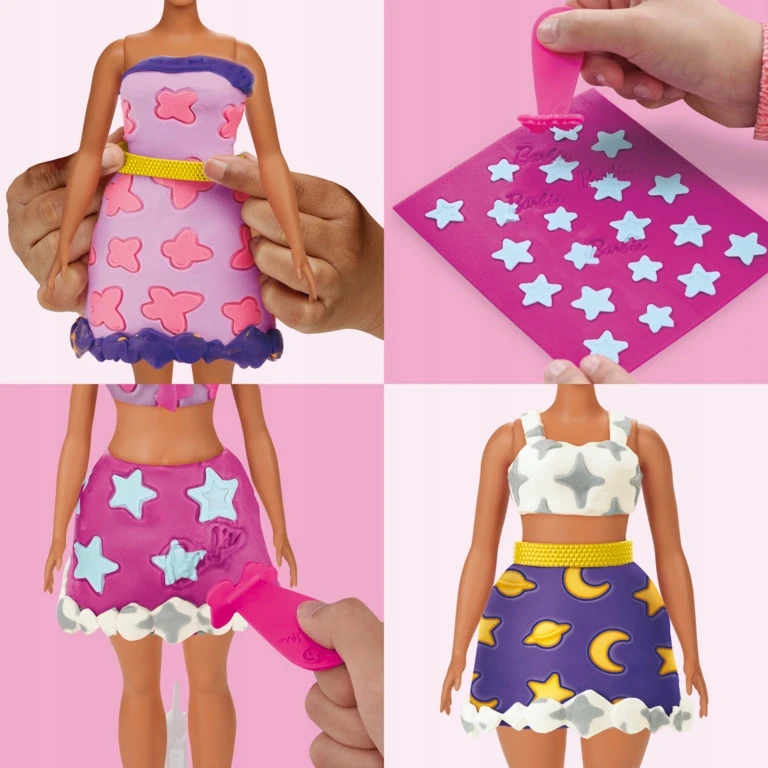 Hasbro „Play-Doh Barbie Papuošalai ir brangakmeniai, papildai modeliavimo masės rinkiniui“