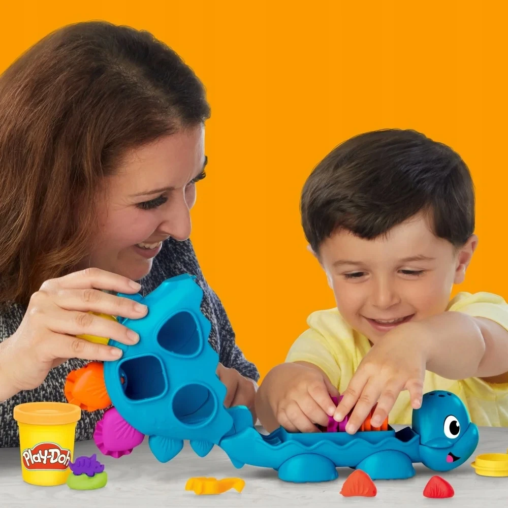 PLAY-DOH žaidimų rinkinys Formos ir spalvos Dino