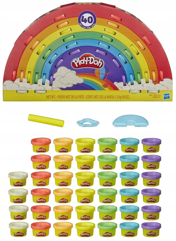 Play- Doh plastilino rinkinys Rainbow compound E6016
