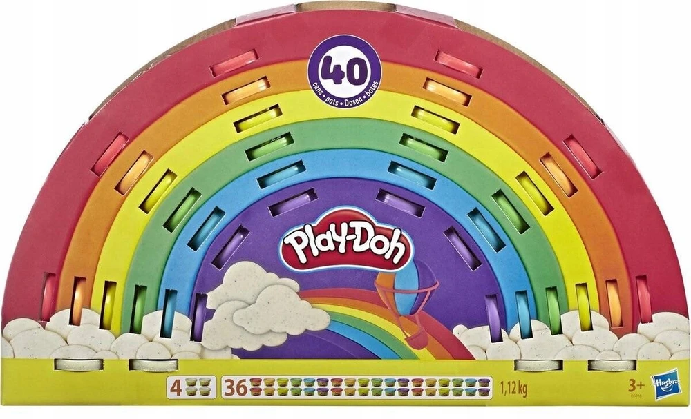Play- Doh plastilino rinkinys Rainbow compound E6016