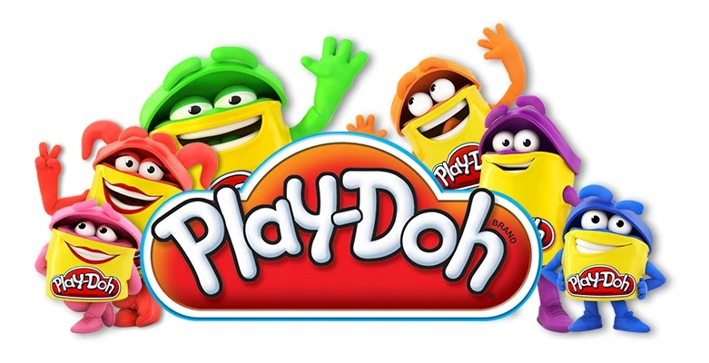 Play-Doh Hasbro Žaiskite Doh Single Tube ant padėklo, raudona